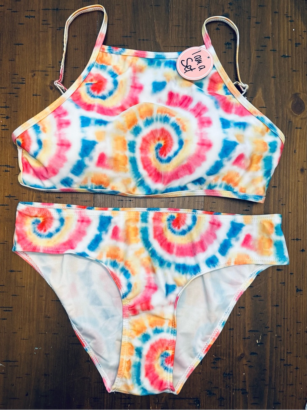 Two Piece Tie-Dyed Sports Bikini size Medium  NWT
